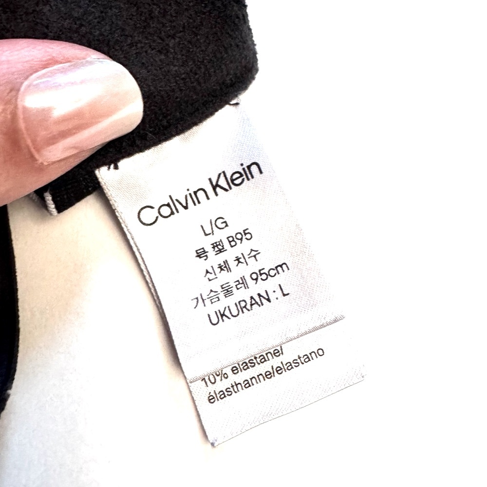 Calvin Klein Black Women's Bra size L - Picture 3 of 3